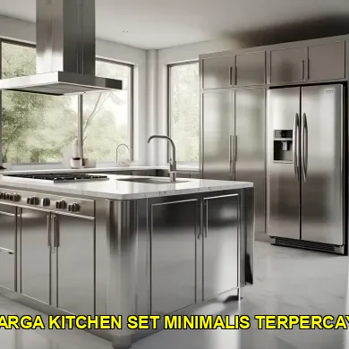 Mengetahui harga kitchen set minimalis dapur kecil Sleman